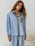 Relaxed Fit Pajama Set-loungewear > pajama set-Laventaire-Laventaire
