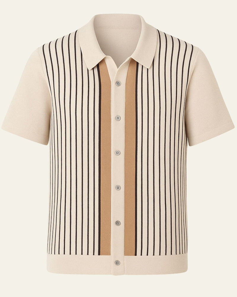 Relaxed Fit Polo Shirt-shirts > polo shirts-Laventaire-Laventaire