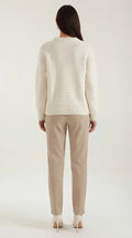 Relaxed Fit Pullover Sweater-sweaters > pullover sweater-Laventaire-Laventaire