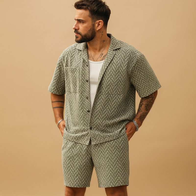 Relaxed Fit Summer Set-sets > summer set-Laventaire-Laventaire