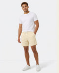 Relaxed Fit Summer Shorts-shorts > relaxed fit shorts-Laventaire-Cream-S-Laventaire