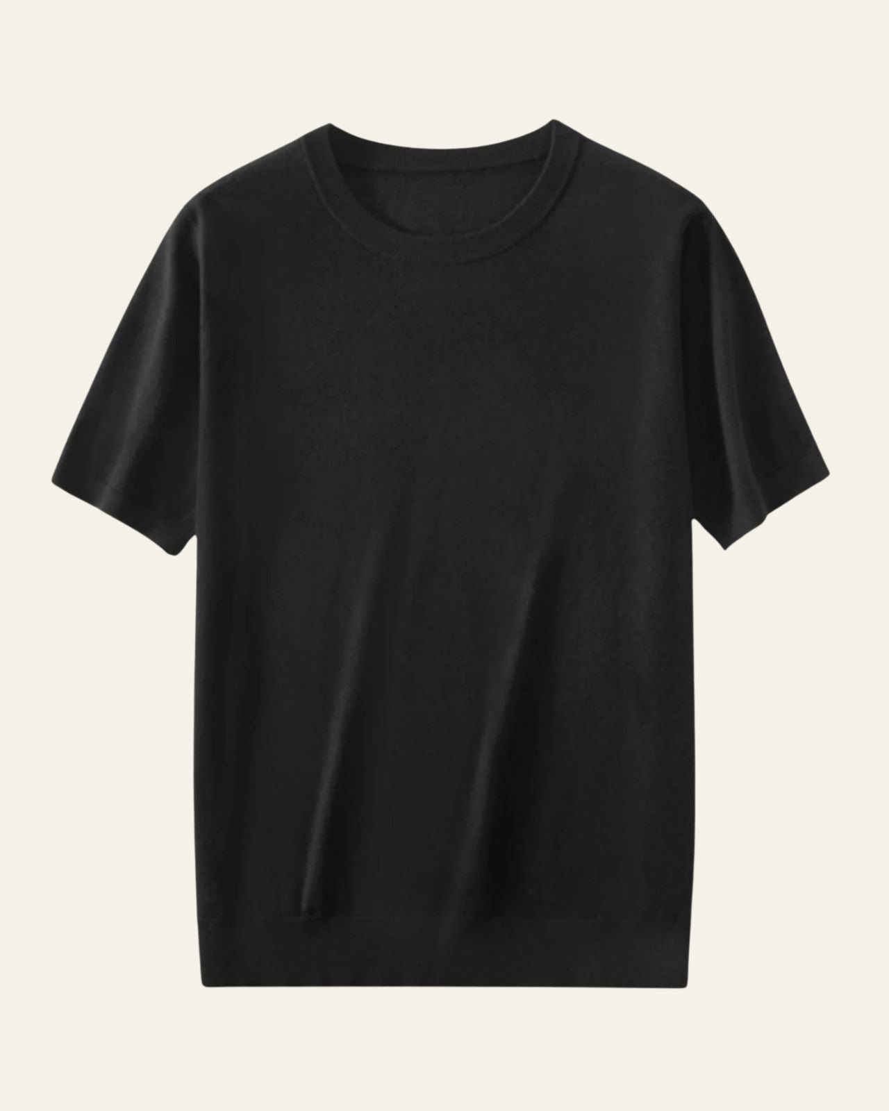 Relaxed Fit T-Shirt-t-shirts > relaxed fit t-shirt-Laventaire-Black-S-Laventaire