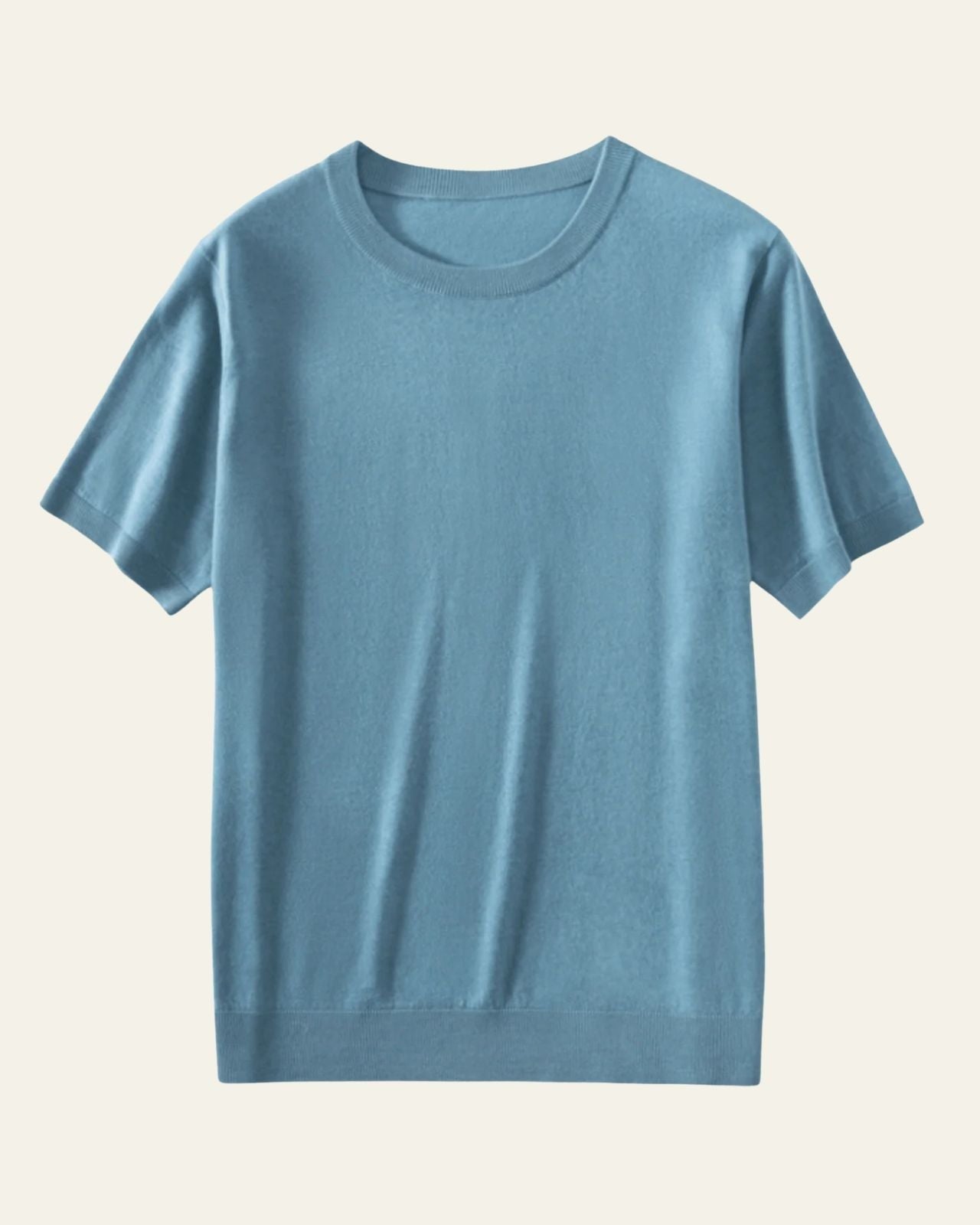 Relaxed Fit T-Shirt-t-shirts > relaxed fit t-shirt-Laventaire-Light Blue-S-Laventaire