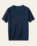 Relaxed Fit T-Shirt-t-shirts > relaxed fit t-shirt-Laventaire-Navy Blue-S-Laventaire