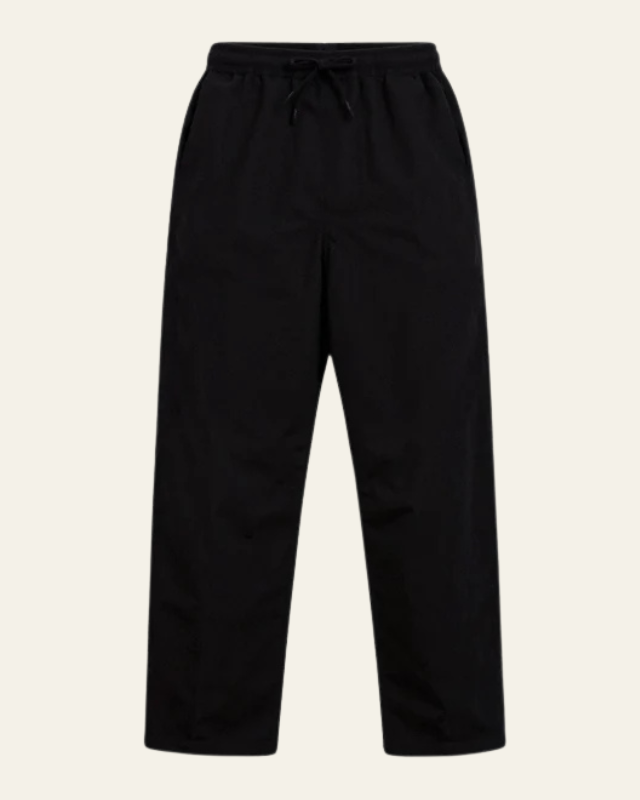 Relaxed Fit Trousers-trousers > relaxed fit trousers-Laventaire-Black-XS-Laventaire
