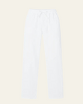 Relaxed Fit Trousers-trousers > relaxed fit trousers-Laventaire-White-XS-Laventaire