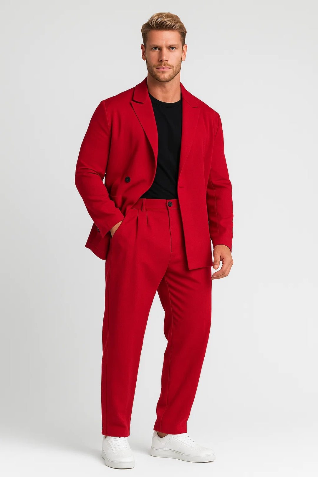 Relaxed Fit Two-Piece Set-sets > two-piece set-Laventaire-Laventaire