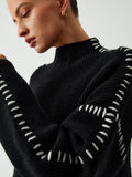 Relaxed Oversized Fit Sweater-sweaters > relaxed oversized fit sweater-Laventaire-Laventaire