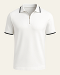 Relaxed Short Sleeve Polo Shirt-shirts > polo shirts-Laventaire-Laventaire