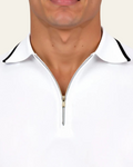 Relaxed Short Sleeve Polo Shirt-shirts > polo shirts-Laventaire-Laventaire