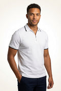 Relaxed Short Sleeve Polo Shirt-shirts > polo shirts-Laventaire-Laventaire