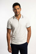 Relaxed Short Sleeve Polo Shirt-shirts > polo shirts-Laventaire-Laventaire