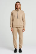 Relaxed Zip Loungewear Set-loungewear > loungewear set-Laventaire-Laventaire