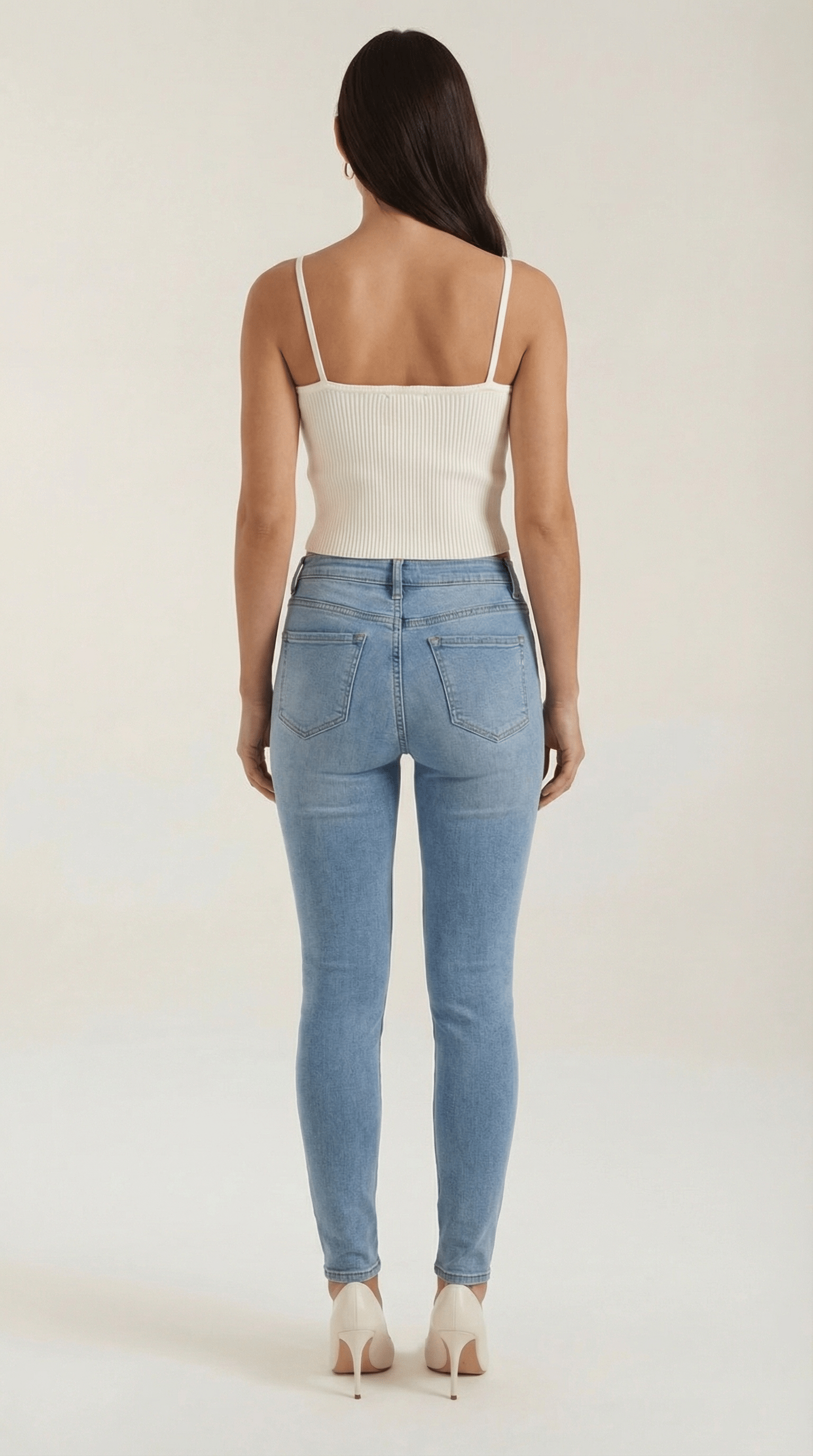Ribbed Tank Top-tops > tank tops-Laventaire-Laventaire