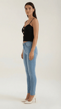 Ribbed Tank Top-tops > tank tops-Laventaire-Laventaire