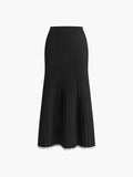 Ribbed Top Skirt Set-sets > top and skirt set-Laventaire-Laventaire