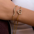 Romantic Heart Detail Bracelet-jewelry > bracelet-Laventaire-Laventaire