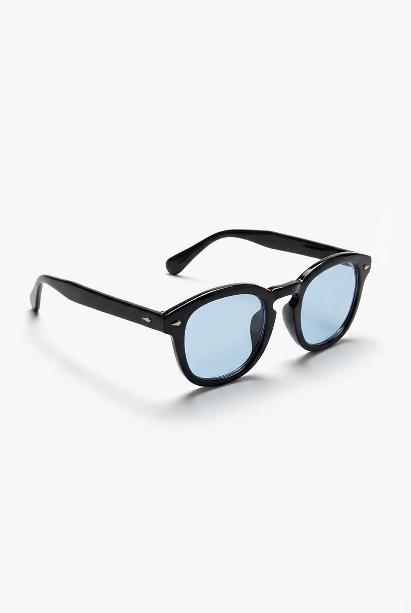 Round Frame Sunglasses-accessories > sunglasses > round frame sunglasses-Laventaire-Blue-One size-Laventaire