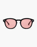 Round Frame Sunglasses-accessories > sunglasses > round frame sunglasses-Laventaire-Red-One size-Laventaire