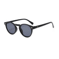 Round Retro Sunglasses-accessories > eyewear > sunglasses-Laventaire-Black-One size-Laventaire
