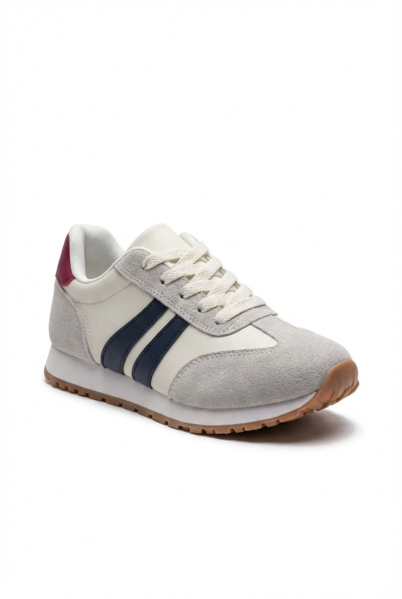 Round Toe Walking Shoes-shoes > walking shoes-Laventaire-Laventaire