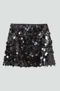Sequin Mini Skirt-Mini Skirts-Laventaire-Laventaire