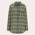 Shacket Checkered Slim Fit-shirts > slim fit shacket-Laventaire-Laventaire