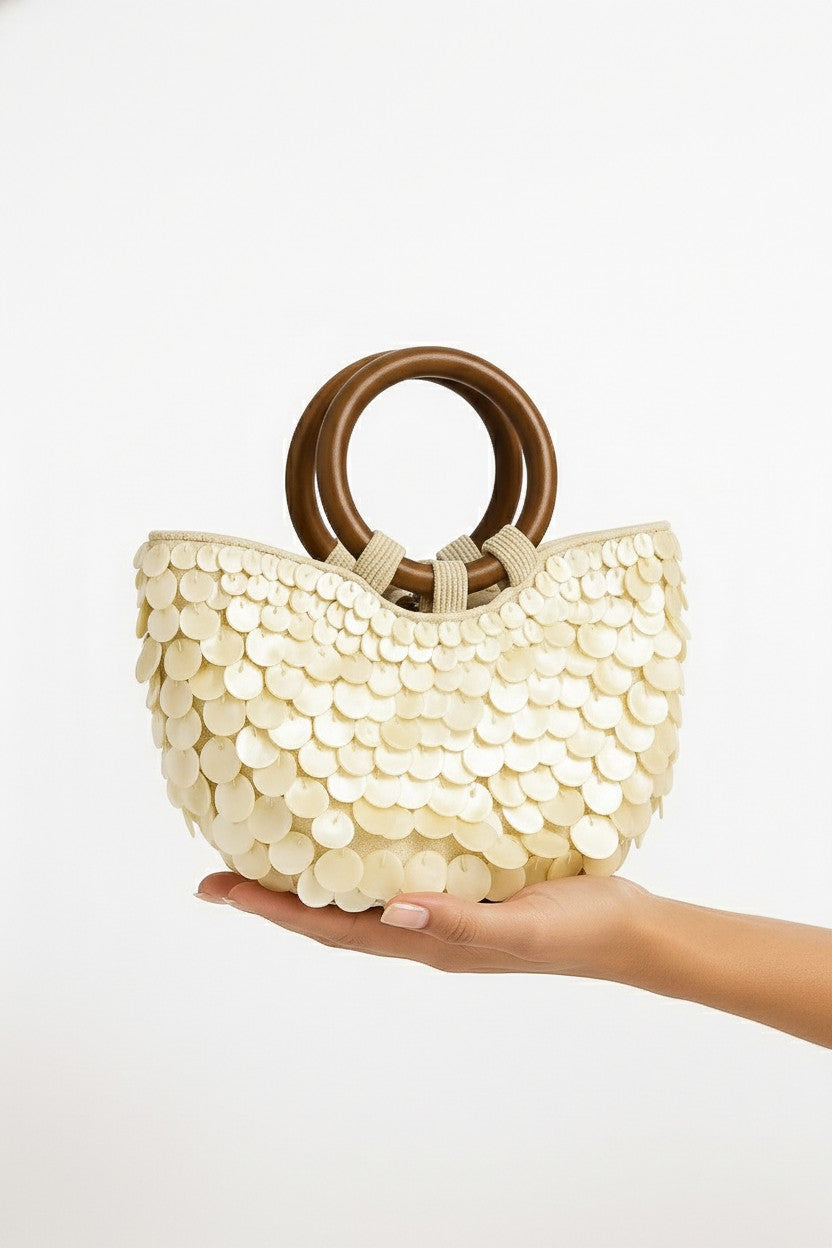 Shell Handbag Sculptural Design-handbags > sculptural handbags-Laventaire-Laventaire