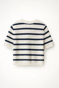 Short Sleeve Cardigan-cardigans > short sleeve cardigan-Laventaire-Laventaire