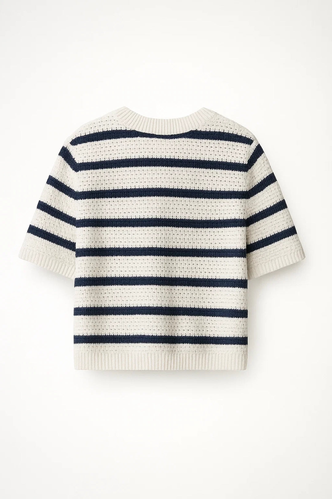Short Sleeve Cardigan-cardigans > short sleeve cardigan-Laventaire-Laventaire