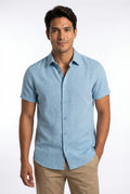 Short Sleeve Casual Shirt-shirts > casual shirts-Laventaire-Laventaire