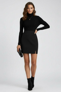 Short Straight Skirt-Skirts-Laventaire-Black-S-Laventaire