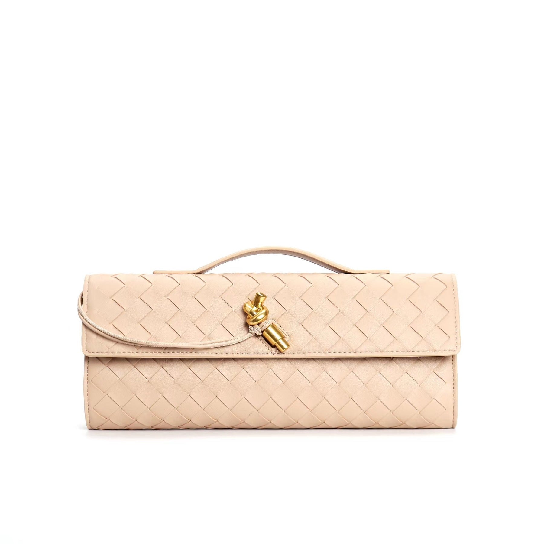 Shoulder Bag Clutch Design-bags > shoulder bags > clutches-Laventaire-Apricot-One Size-Laventaire