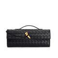 Shoulder Bag Clutch Design-bags > shoulder bags > clutches-Laventaire-Black-One Size-Laventaire