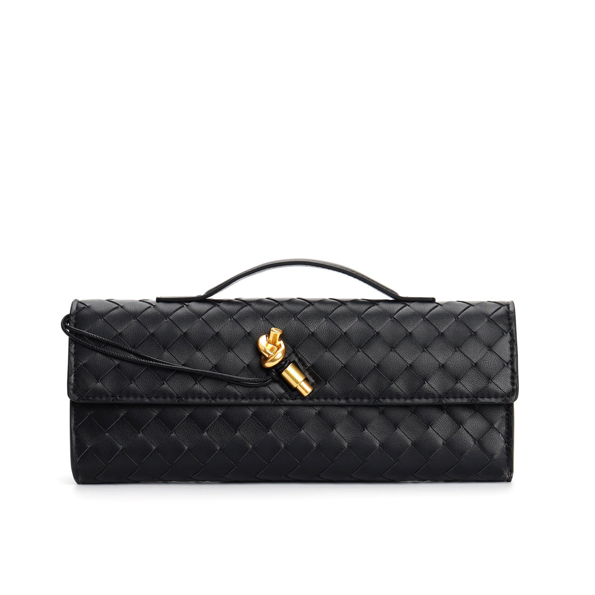 Shoulder Bag Clutch Design-bags > shoulder bags > clutches-Laventaire-Black-One Size-Laventaire