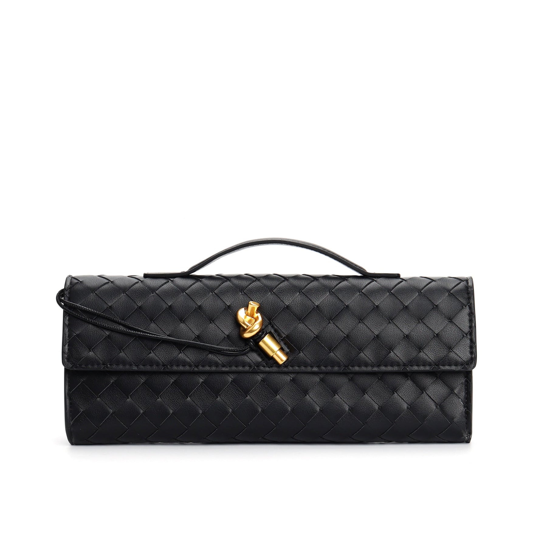 Shoulder Bag Clutch Design-bags > shoulder bags > clutches-Laventaire-Black-One Size-Laventaire