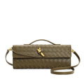 Shoulder Bag Clutch Design-bags > shoulder bags > clutches-Laventaire-Brown-One Size-Laventaire