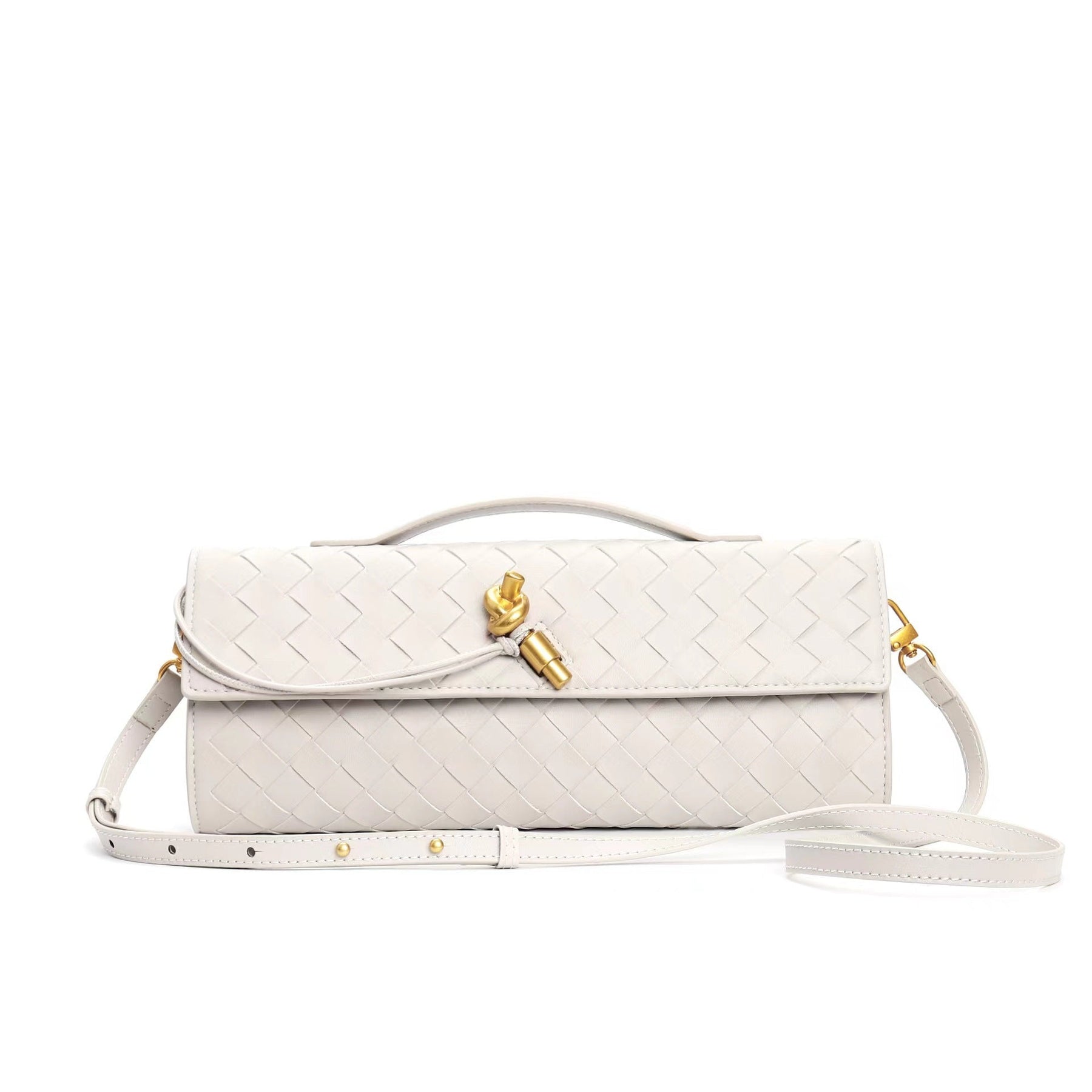 Shoulder Bag Clutch Design-bags > shoulder bags > clutches-Laventaire-Ivory-One Size-Laventaire