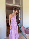 Sleeveless Summer Maxi Dress-dresses > summer dress-Laventaire-Laventaire