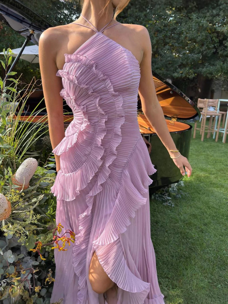 Sleeveless Summer Maxi Dress-dresses > summer dress-Laventaire-Laventaire