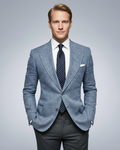 Slim Fit Blazer Jacket-jackets > blazers-Laventaire-Laventaire