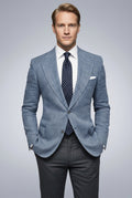 Slim Fit Blazer Jacket-jackets > blazers-Laventaire-Laventaire