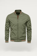 Slim Fit Bomber Jacket-jackets > bomber jackets-Laventaire-Laventaire