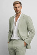 Slim Fit Business Casual Suit-suits > men's suits > slim fit suits-Laventaire-Laventaire