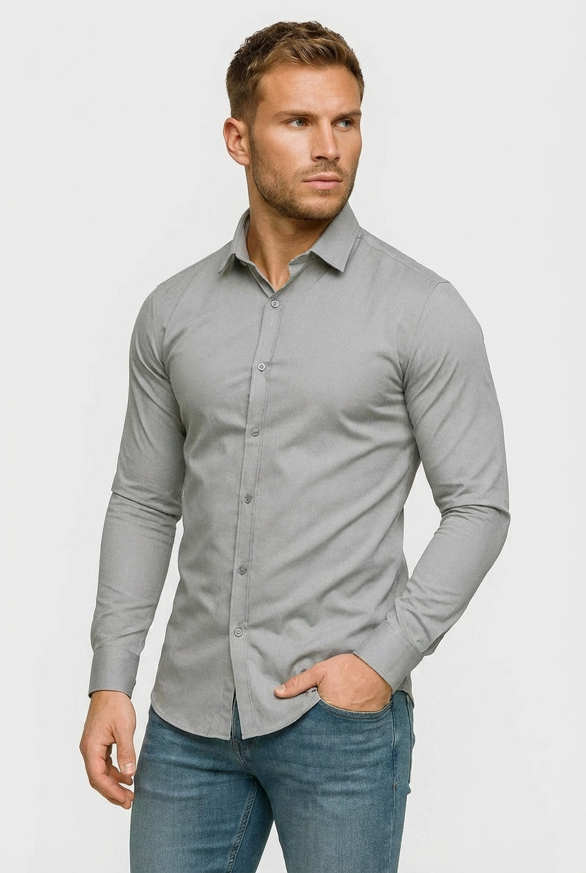 Slim Fit Casual Shirt-shirts > casual shirts > slim fit casual shirt-Laventaire-Laventaire