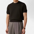Slim Fit Casual T-Shirt-T-shirts > Slim Fit T-shirt-Laventaire-Laventaire