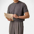 Slim Fit Casual T-Shirt-T-shirts > Slim Fit T-shirt-Laventaire-Laventaire