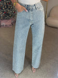 Slim Fit Fit Glitter Jeans-jeans > slim fit jeans-Laventaire-Laventaire