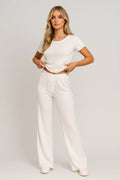 Slim Fit Loungewear Set-loungewear > loungewear set-Laventaire-Laventaire