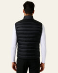 Slim Fit Padded Vest-outerwear > vests > padded vests-Laventaire-Laventaire